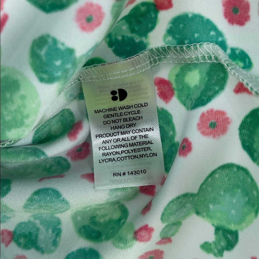3For$20 Dot Dot SmileGreen and Piny Patterned Kids Dress size 2T - Picture 4 of 4